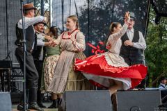 Zespół \"Szélrózsa Folkdance Group\" z Węgier - 40 Babiogórska Jesień 2024