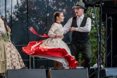 Zespół \"Szélrózsa Folkdance Group\" z Węgier - 40 Babiogórska Jesień 2024