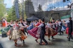 Zespół "Szélrózsa Folkdance Group" z Węgier - 40 Babiogórska Jesień 2024