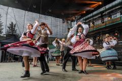 Zespół \"Szélrózsa Folkdance Group\" z Węgier - 40 Babiogórska Jesień 2024