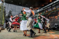 Zespół \"Szélrózsa Folkdance Group\" z Węgier - 40 Babiogórska Jesień 2024