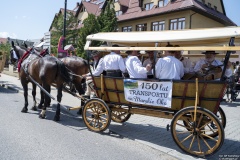 58. Sabałowe Bajania - Paradny przejazd na rozpoczęcie festiwalu