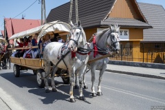 58. Sabałowe Bajania - Paradny przejazd na rozpoczęcie festiwalu