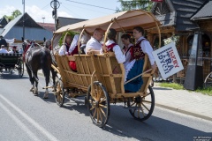 58. Sabałowe Bajania - Paradny przejazd na rozpoczęcie festiwalu