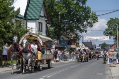 58. Sabałowe Bajania - Paradny przejazd na rozpoczęcie festiwalu