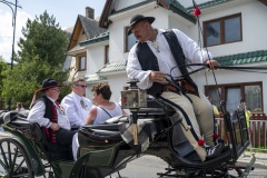 58. Sabałowe Bajania - Paradny przejazd na rozpoczęcie festiwalu