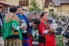 Msza Święta i złożenie kwiatów na cmentarzu -100 lat Teatru w Bukowinie Tatrzańskiej 2024