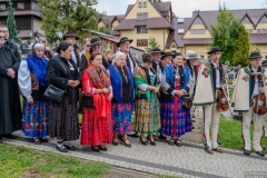 Msza Święta i złożenie kwiatów na cmentarzu -100 lat Teatru w Bukowinie Tatrzańskiej 2024