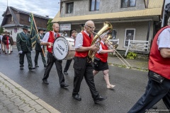 XXI Dzień Polowaca - Przemarsz do amfiteatru 2024-07-28