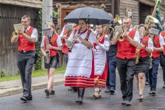 XXI Dzień Polowaca - Przemarsz do amfiteatru 2024-07-28