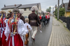 XXI Dzień Polowaca - Przemarsz do amfiteatru 2024-07-28