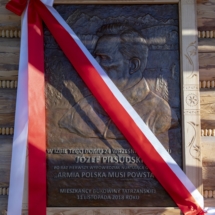 Obchody 100-lecia niepodległości w Bukowinie Tatrzańskiej - Odsłonięcie tablicy pamiątkowej