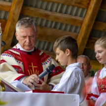 XVII Dzień Polowaca w Jurgowie - Msza Święta polowa