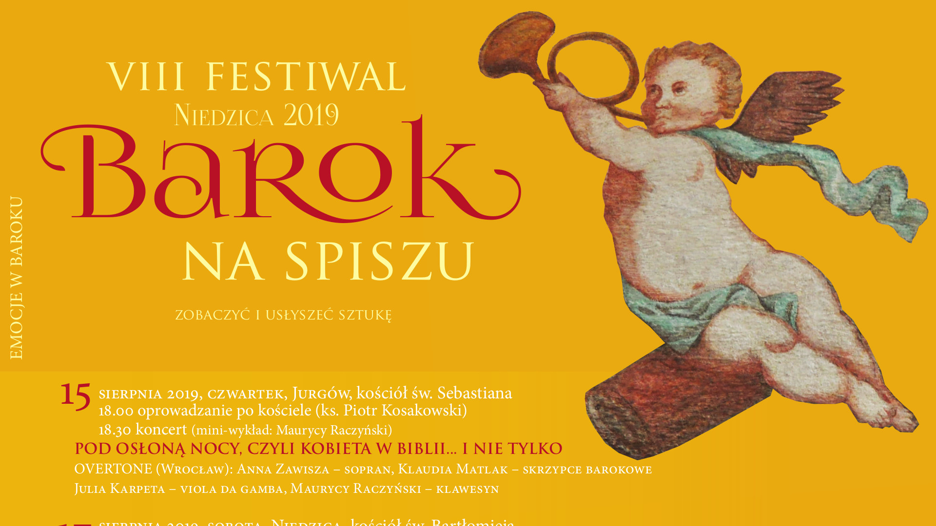 VIII Festiwal Barok na Spiszu 2019 - Jurgów