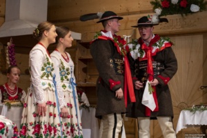 Wesele Góralskie w wykonaniu Zespołu Regionalnego Wiyrchowianie oraz Regionalnego Zespołu Teatralnego im. Józefa Pitoraka z Bukowiny Tatrzańskiej 02.01.2020r.