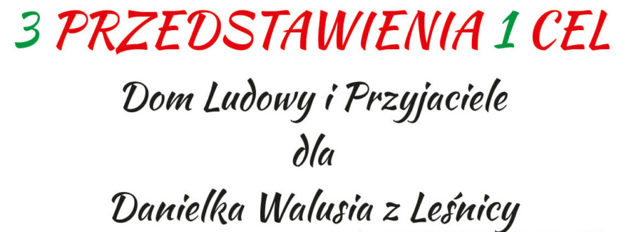 Dla Danielka Walusia - mały plakat