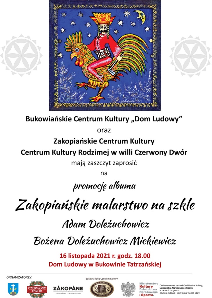 plakat Zakopiańskie malarstwo na szkle 2021