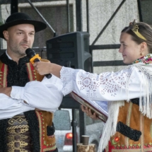 XVI Festyn Bacowski 2022 - Prezentacja Śpiewu i Tańca góralskiego kandydatów na Gazdę i Bońtora