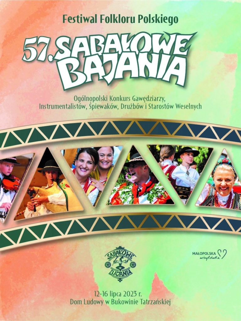 57. Sabałowe Bajania - Festiwal Folkloru Polskiego 2023 grafika