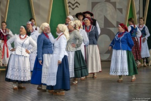 Zespół Regionalny "Grojcowianie" z Wieprza - 60. Tydzień Kultury Beskidzkiej - Szczyrk 2023