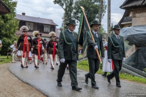 XXI Dzień Polowaca - Przemarsz do amfiteatru 2024-07-28