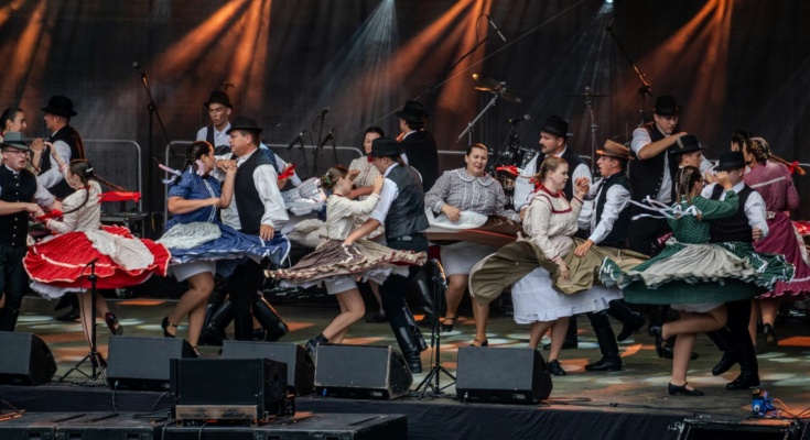 Zespół Szélrózsa Folkdance Group z Węgier - 40 Babiogórska Jesień 2024