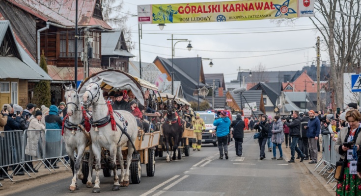 53. Góralski Karnawał - Paradny Przejazd przez Bukowinę Tatrzańską 2025-02-06