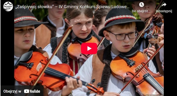 Zaśpiywoj słowiku - nagranie 1