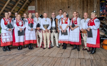 XXII Dzień Polowaca - XXIV Tatrzańskie Wici - Występ Chóru IN NOMINE z Jurgowa - Jurgów - Amfiteatr nad rzeką Białką 2025-07-27