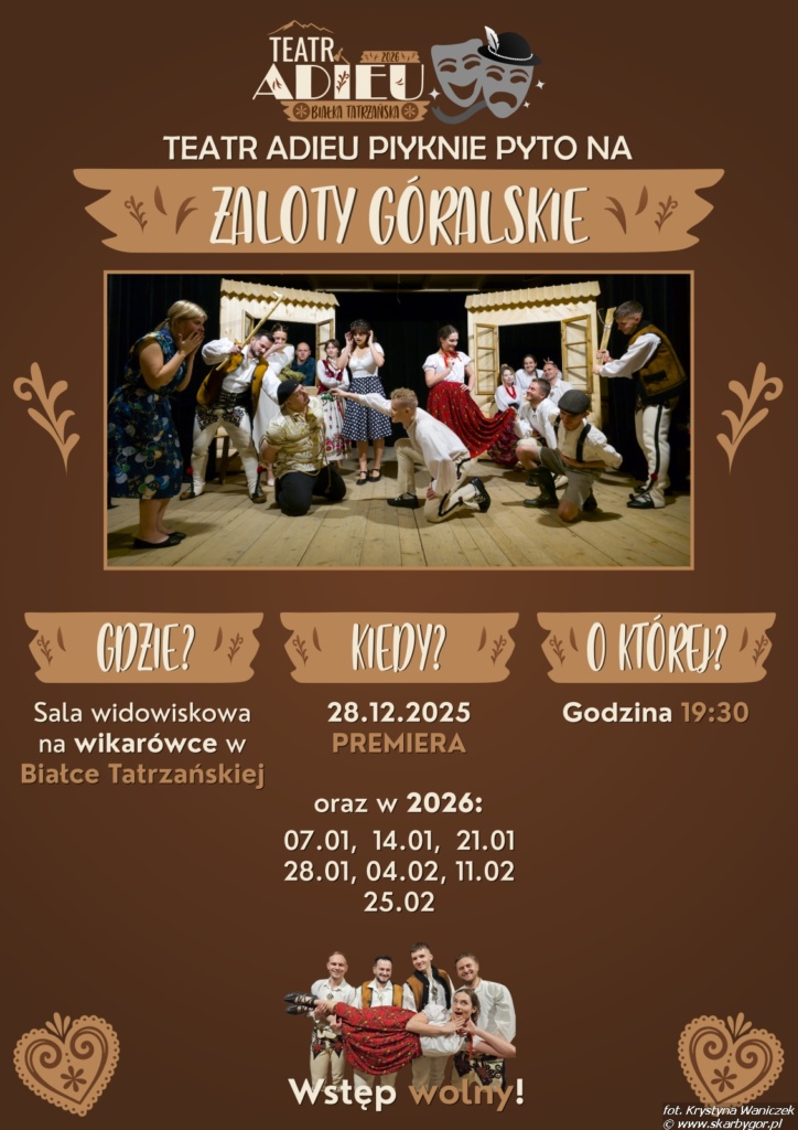 Plakat - Zaloty Góralskie