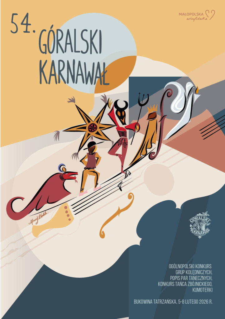 Baner 54. Góralski Karnawał w Bukowinie Tatrzańskiej 5-8 lutego 2026