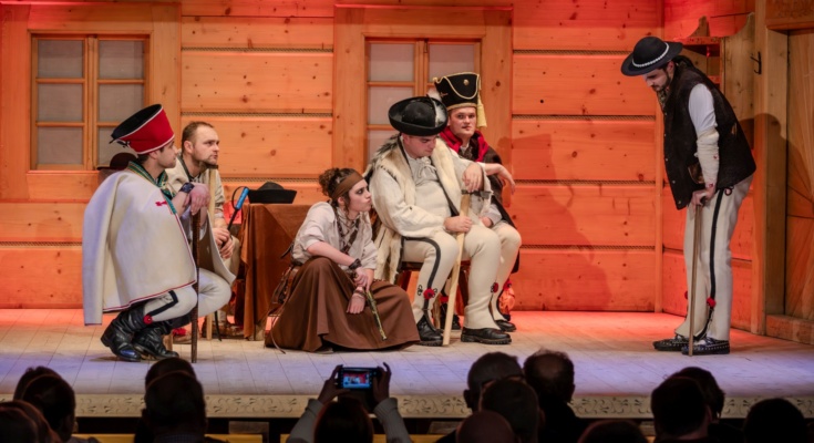 "Bliźniok Harnasia" – Teatr "Coz Teroz Bedzie" z Białki Tatrzańskiej w Bukowiańskim Centrum Kultury "Dom Ludowy" 2026-03-04