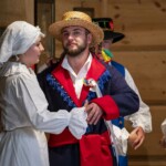 „CZEPINY I WYSTAWIENIE WIECHY” – fragment wesela wysockiego w wykonaniu Zespołu Obrzędowego TKACZE z Wysokiej - 38. Międzywojewódzki Sejmik Wiejskich Zespołów Teatralnych 2023 „CZEPINY I WYSTAWIENIE WIECHY” – fragment wesela wysockiego w wykonaniu Zespołu Obrzędowego TKACZE z Wysokiej - 38. Międzywojewódzki Sejmik Wiejskich Zespołów Teatralnych 2023