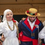 „CZEPINY I WYSTAWIENIE WIECHY” – fragment wesela wysockiego w wykonaniu Zespołu Obrzędowego TKACZE z Wysokiej - 38. Międzywojewódzki Sejmik Wiejskich Zespołów Teatralnych 2023 „CZEPINY I WYSTAWIENIE WIECHY” – fragment wesela wysockiego w wykonaniu Zespołu Obrzędowego TKACZE z Wysokiej - 38. Międzywojewódzki Sejmik Wiejskich Zespołów Teatralnych 2023