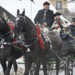 Paradny przejazd na rozpoczęcie 52 Góralskiego Karnawału 2024 Paradny przejazd na rozpoczęcie 52 Góralskiego Karnawału 2024