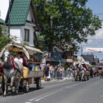 58. Sabałowe Bajania - Paradny przejazd na rozpoczęcie festiwalu 58. Sabałowe Bajania - Paradny przejazd na rozpoczęcie festiwalu