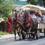 58. Sabałowe Bajania - Paradny przejazd na rozpoczęcie festiwalu 58. Sabałowe Bajania - Paradny przejazd na rozpoczęcie festiwalu